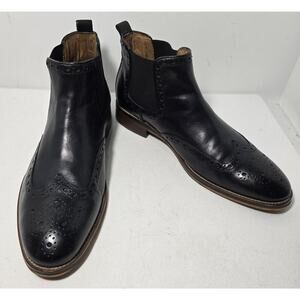 Johnston & Murphy 20-8685 Conard Chelsea Oxford Wingtip Boots Men’s Size 11.5 M